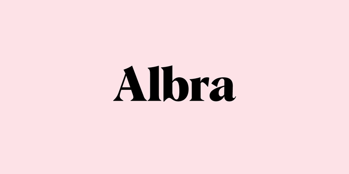 Font Albra